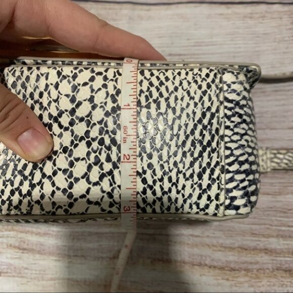 Rare India Hicks The Lady P Bag Snakeskin Purse - Picture 16 of 16
